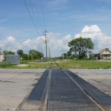 SJSB&S track east view