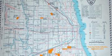 1947 Chicago Society of Industrial Engineers Map