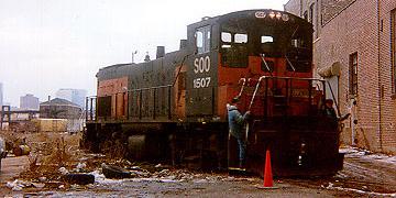 CP Rail at Morgan Street